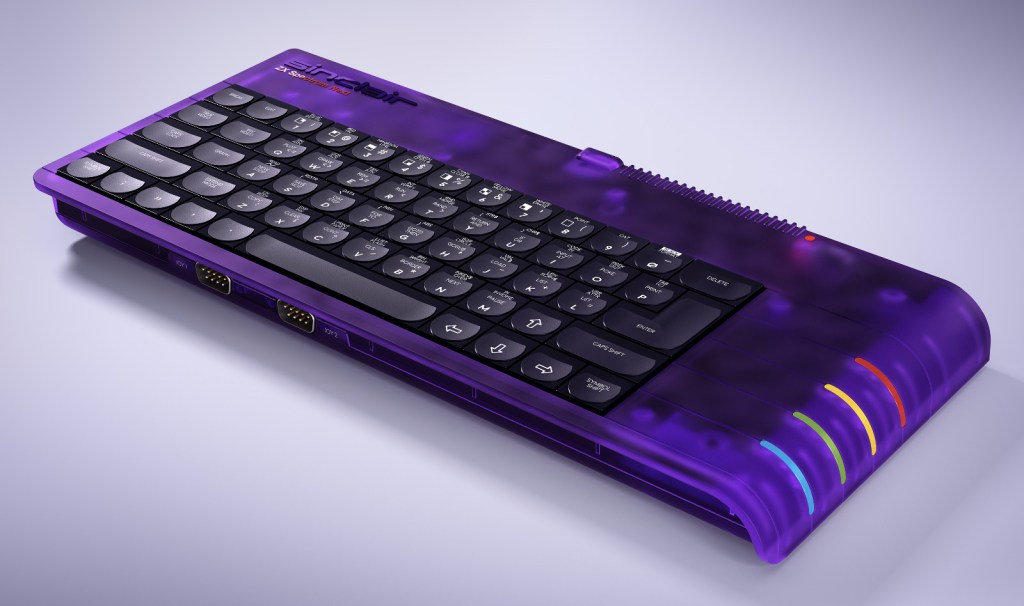 Purple ZX Spectrum Next