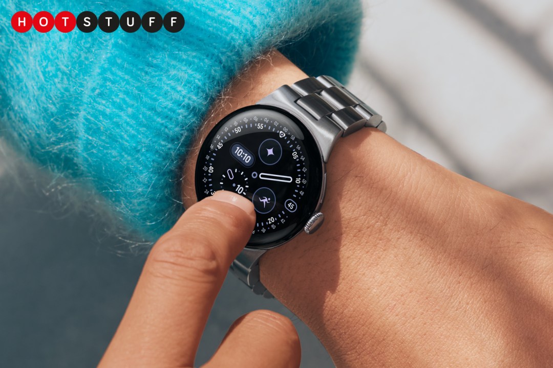 Google Pixel Watch 4 on wrist