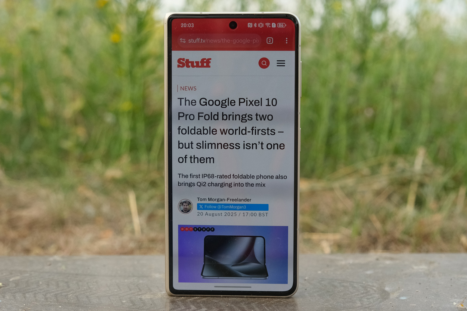 Honor Magic V5 review Stuff website