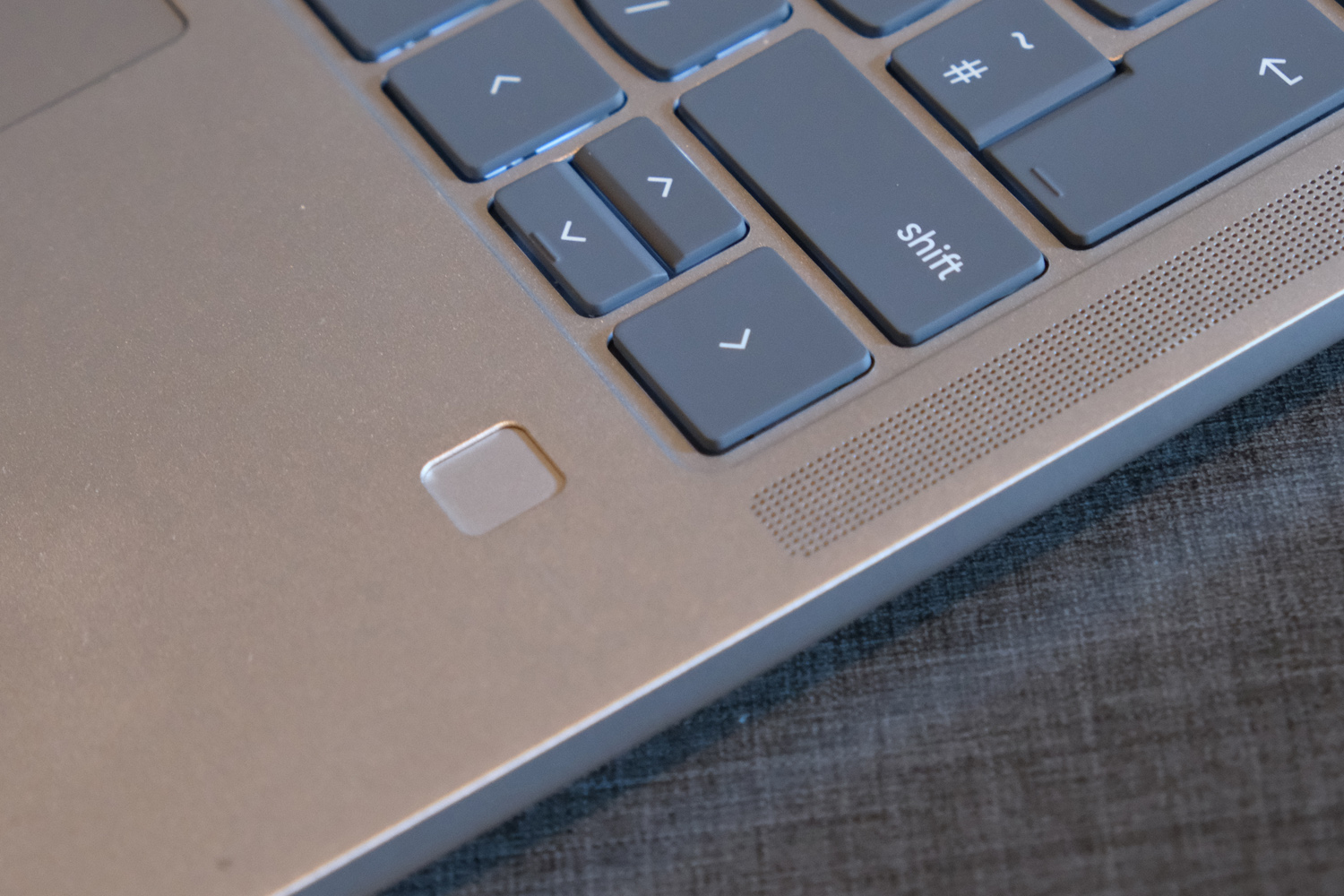 Lenovo Chromebook Plus 14 review fingerprint sensor