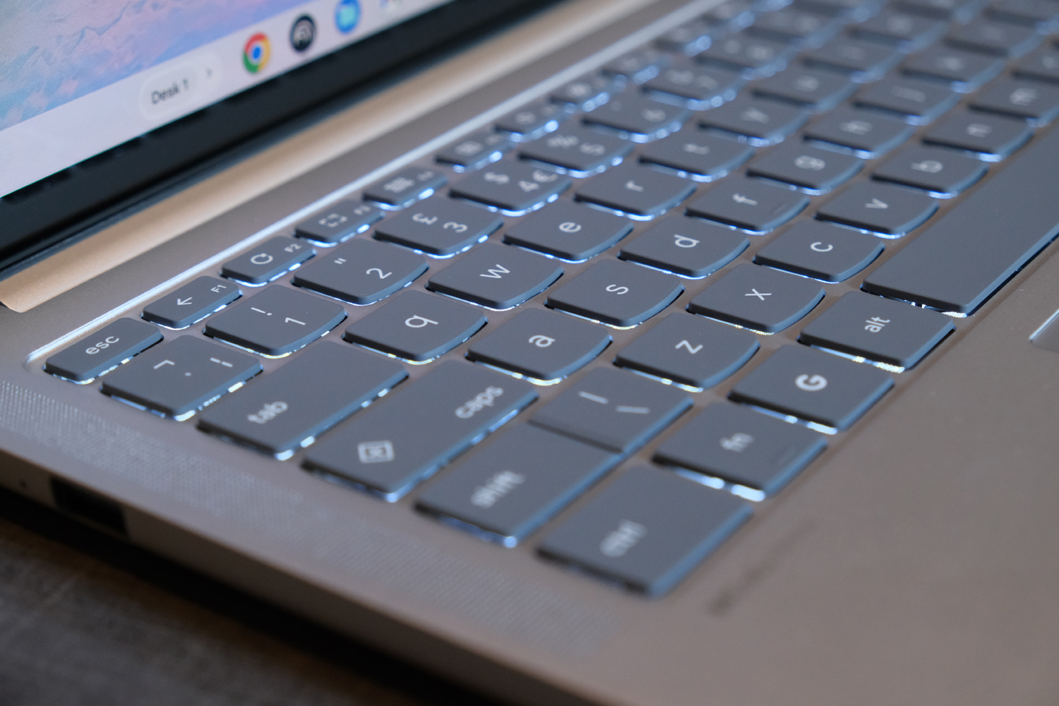 Lenovo Chromebook Plus 14 review keys