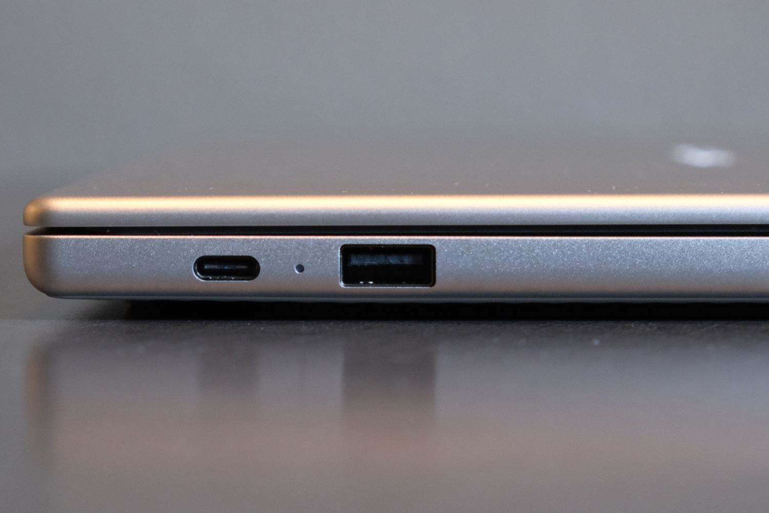 Lenovo Chromebook Plus 14 review ports left