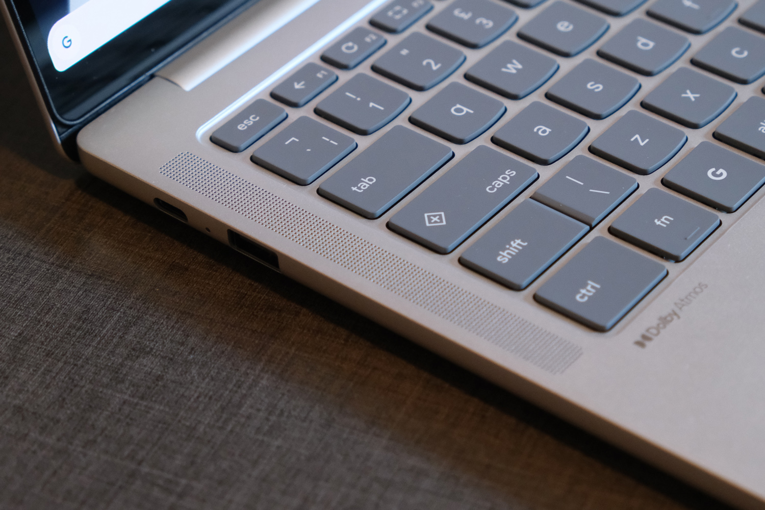 Lenovo Chromebook Plus 14 review speaker