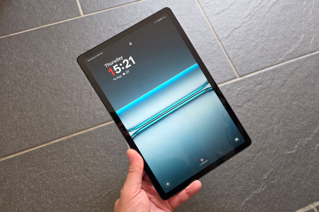 OnePlus Pad Lite review lock screen