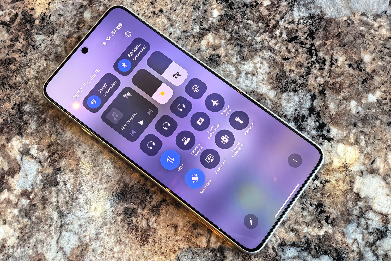 Oppo Find X8 Ultra review quick settings