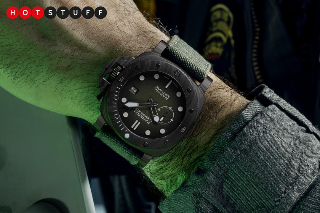 Panerai Submersible Marina Militare on wrist