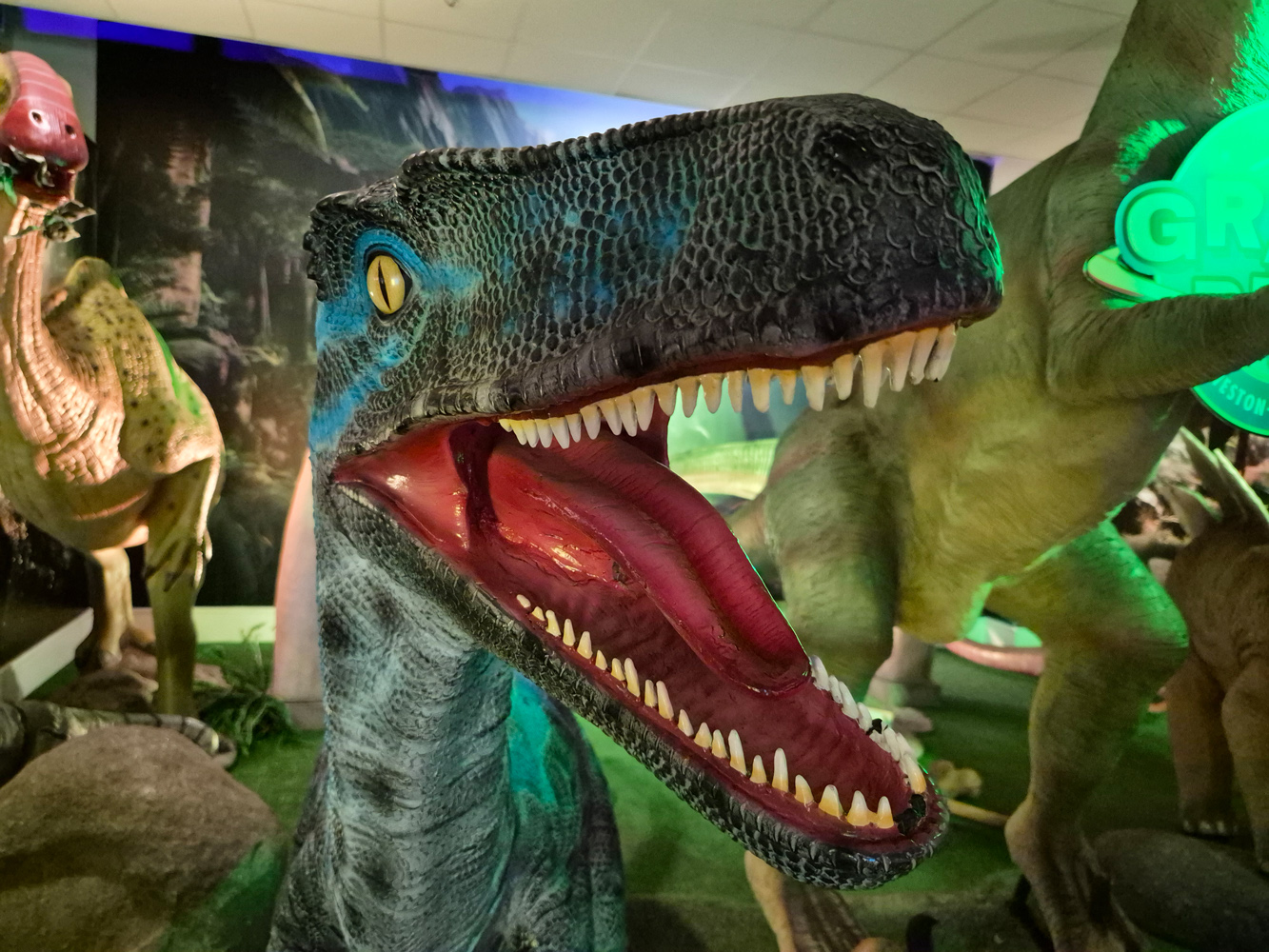 Samsung Galaxy Z Flip 7 FE camera samples dinosaur