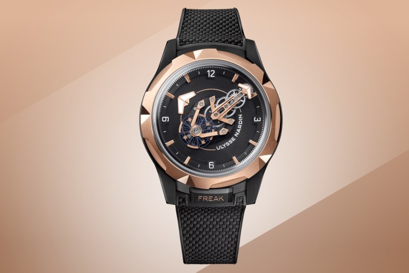 You can’t wear this Ulysse Nardin Freak watch, but you can eat it