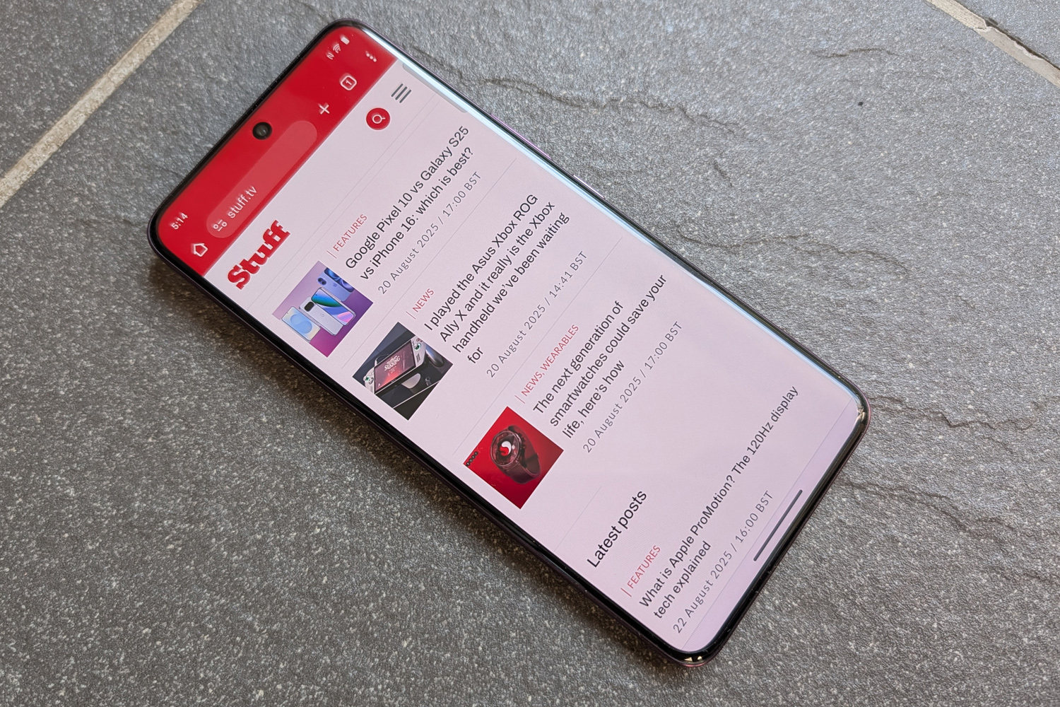 Vivo V60 review Stuff website