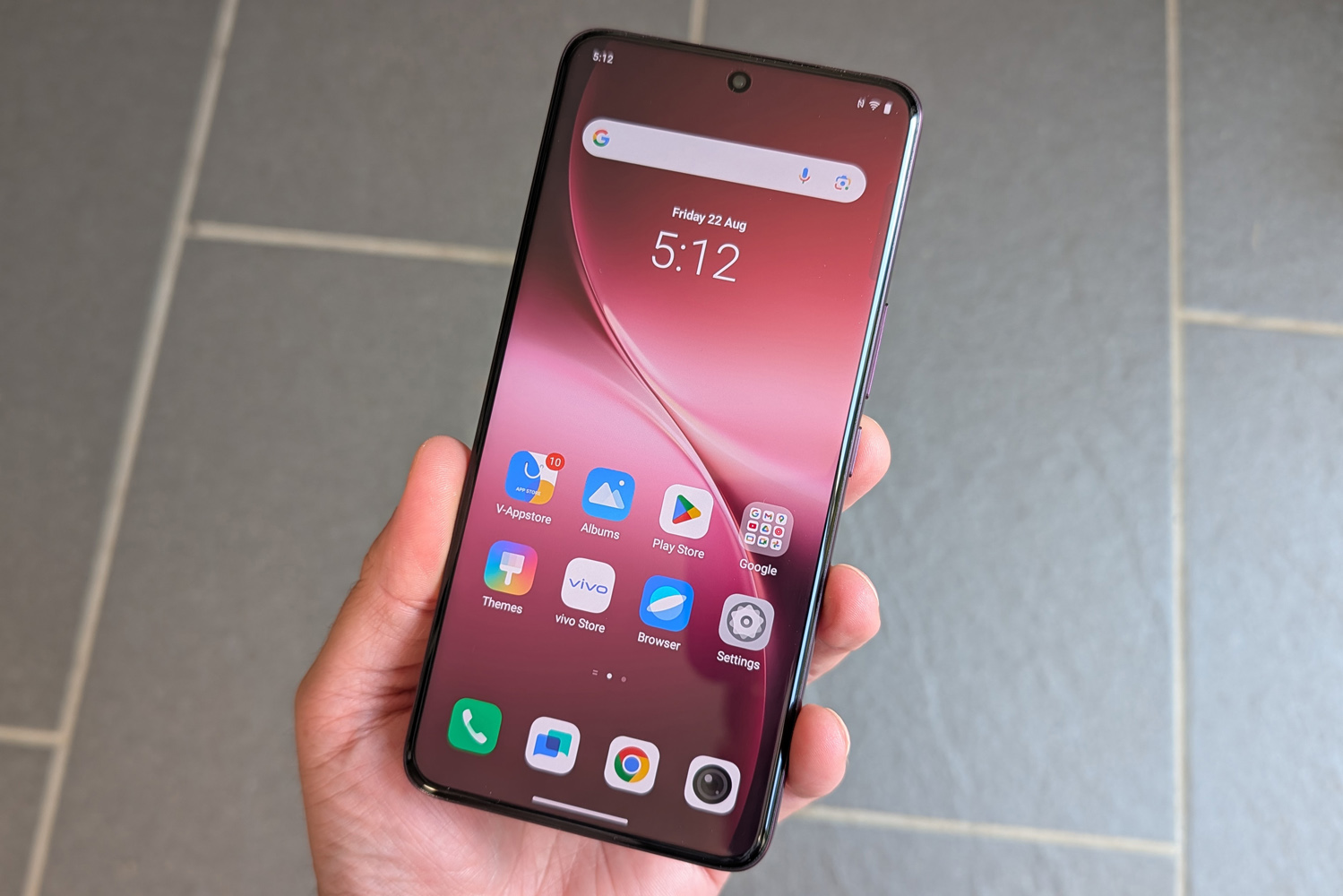 Vivo V60 review homescreen