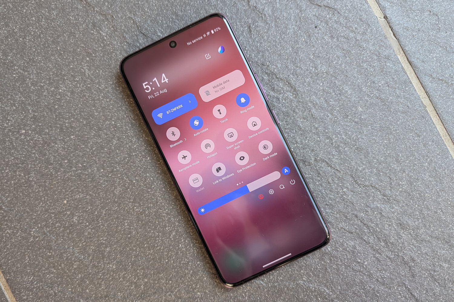 Vivo V60 review quick settings