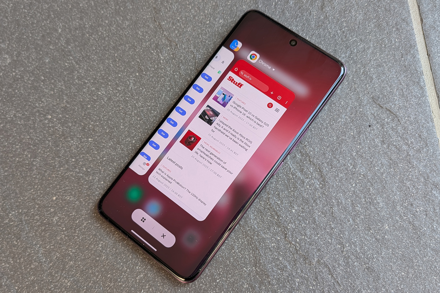 Vivo V60 review recent apps