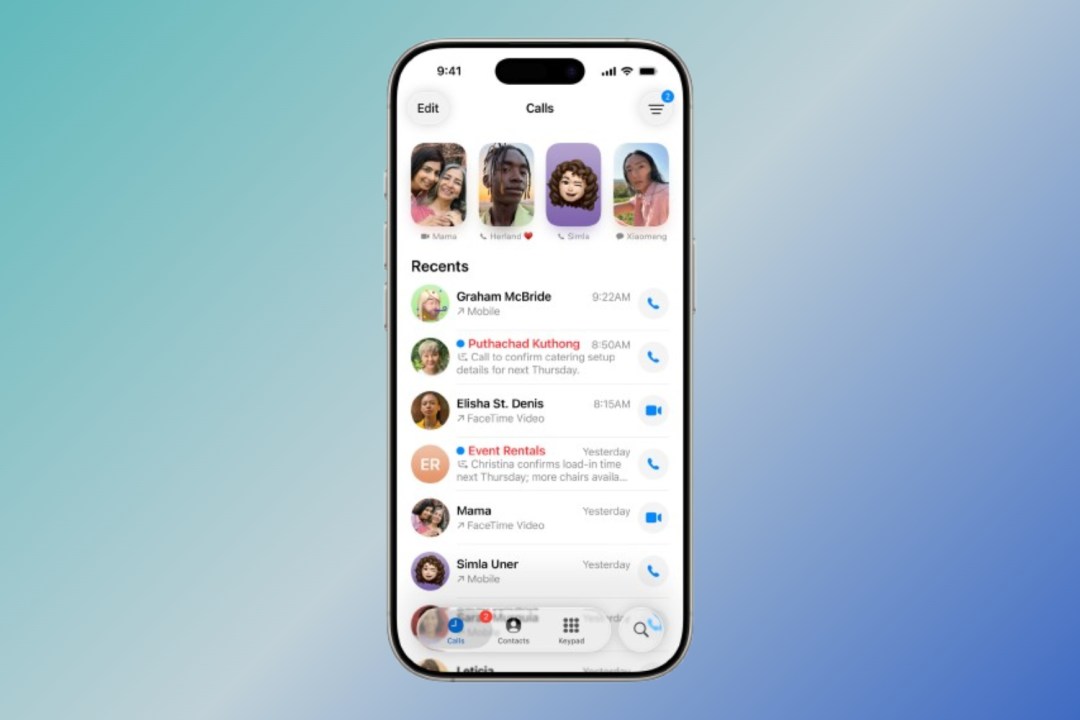 iOS 26 Phone app