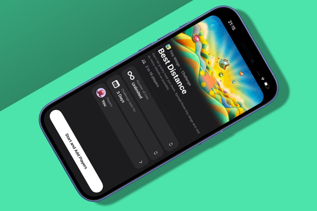 Games app in iOS 26