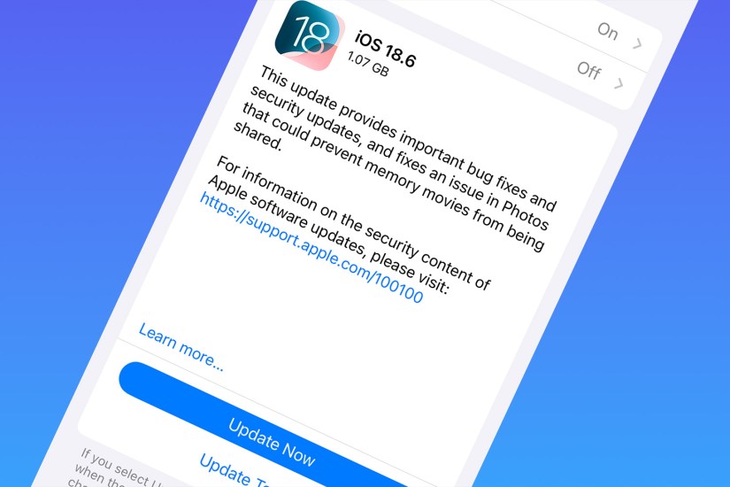 Why you need to download iOS 18.6 to your iPhone right now
