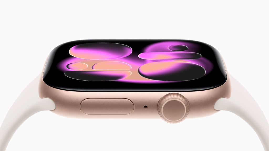 Apple Watch Series 11 on white background