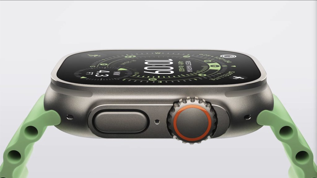 Apple Watch Ultra 3 side