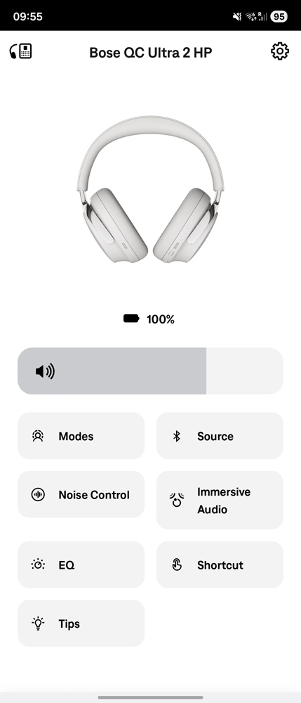 Bose Quietcomfort Ultra headphones Gen 2 review app home