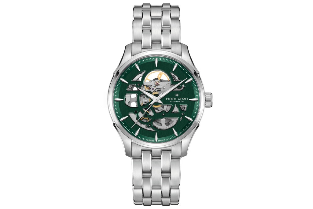 Hamilton Jazzmaster Skeleton on white background