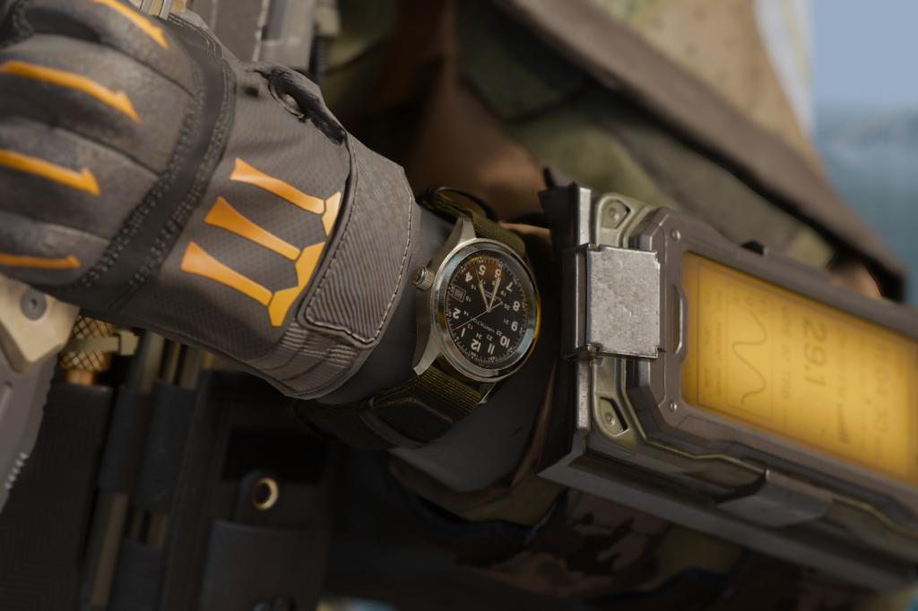 Hamilton Call of Duty watch in game