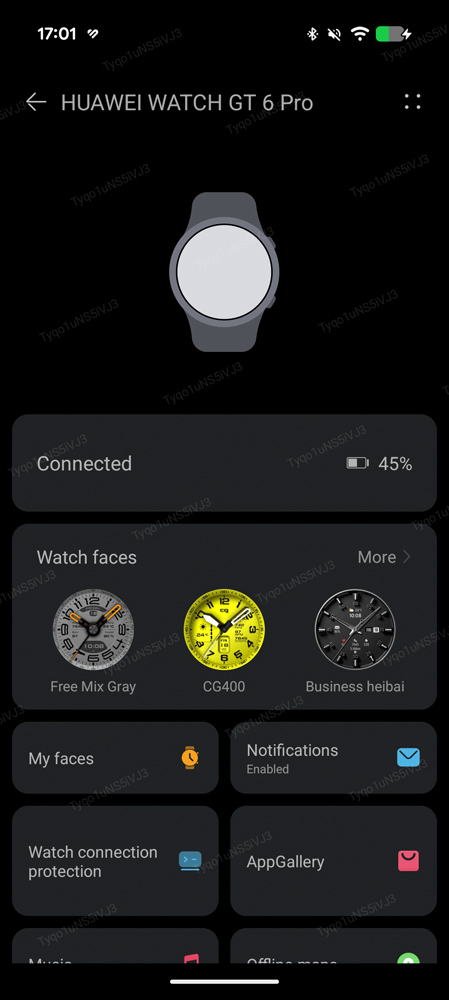 Huawei Watch GT 6 Pro reviw app home