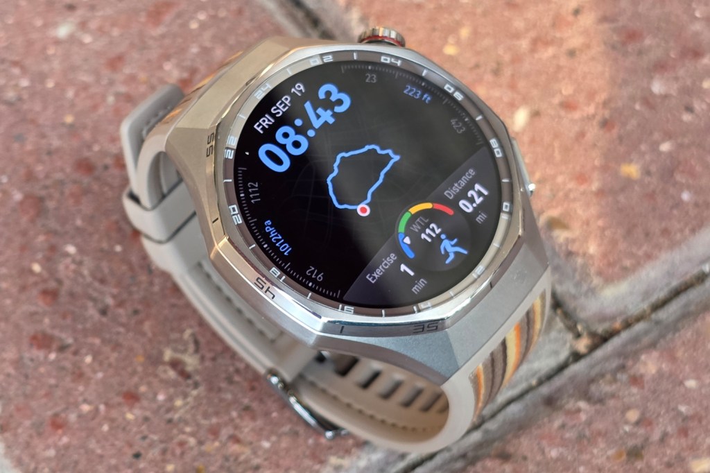 Huawei Watch GT 6 Pro reviw route map