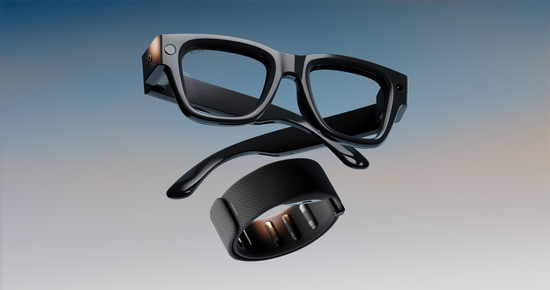Meta Ray-Ban Display glasses and band