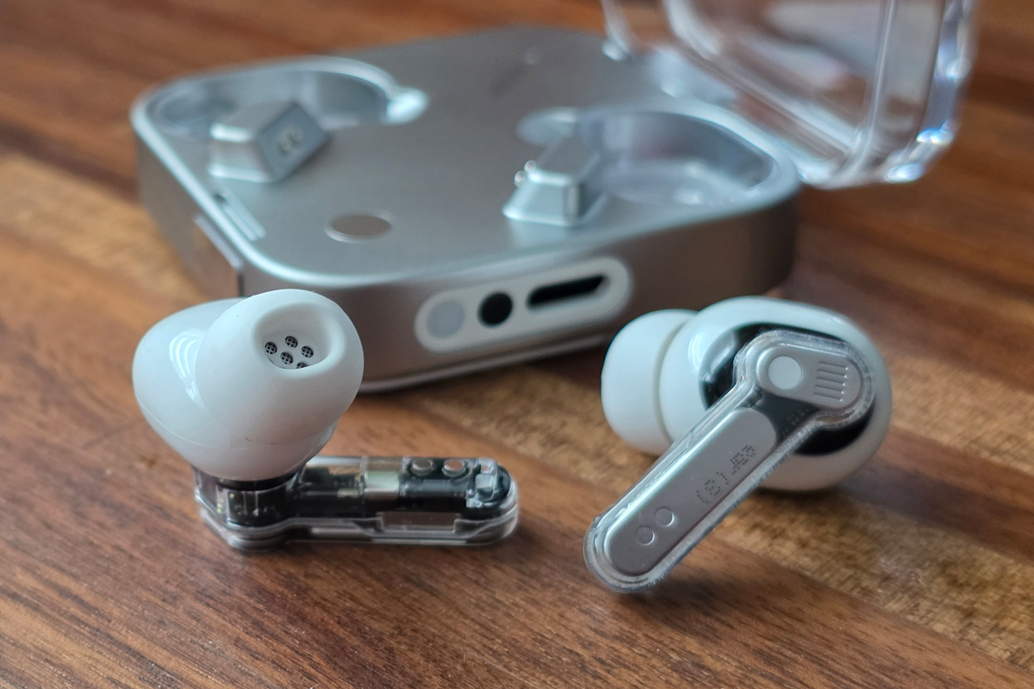 Nothing Ear 3 review buds and case