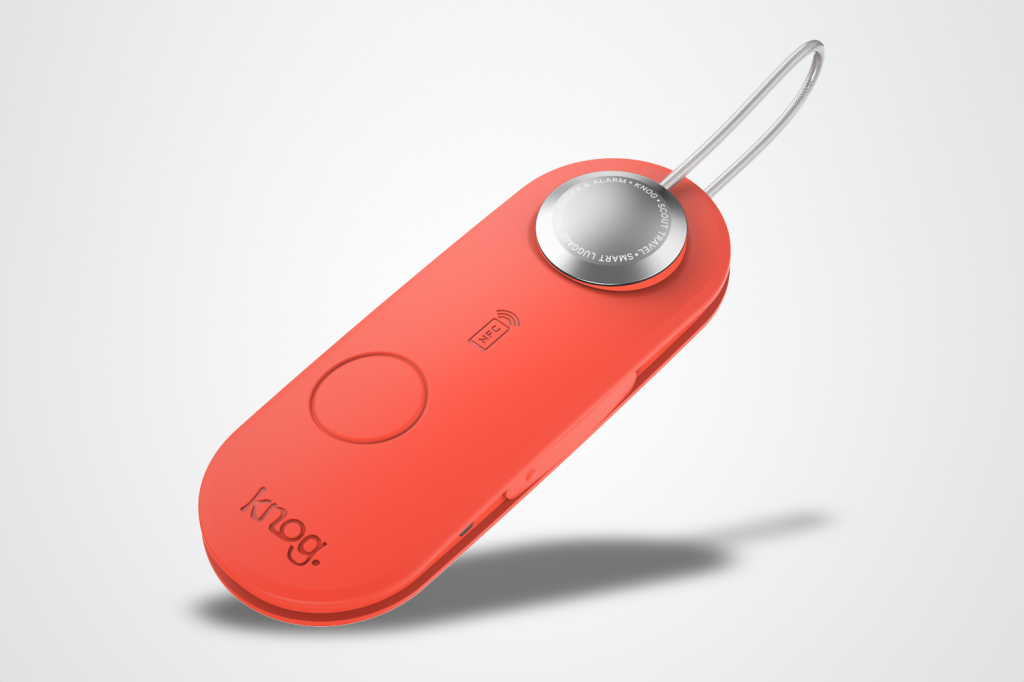 Knog Scout Travel, as featured in Stuff's round-up of the best Bluetooth trackers
