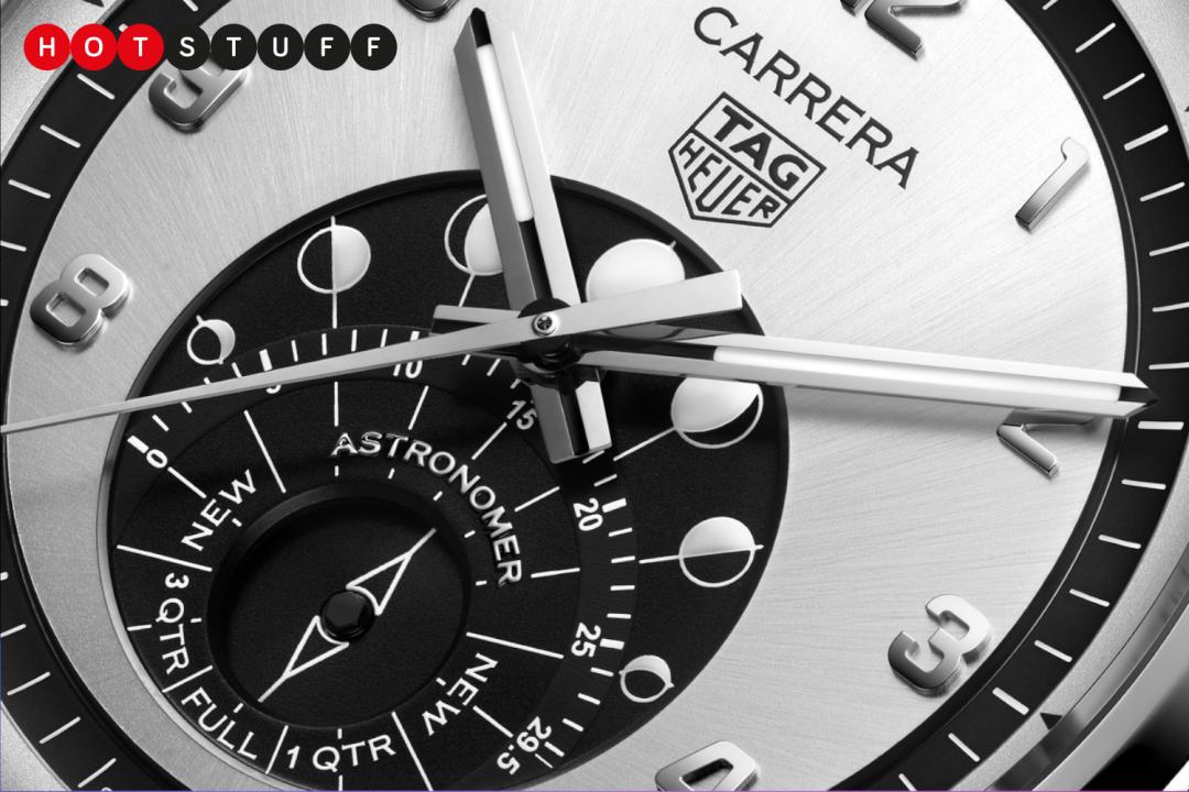 TAG Heuer Carrera Astronomer dial close up