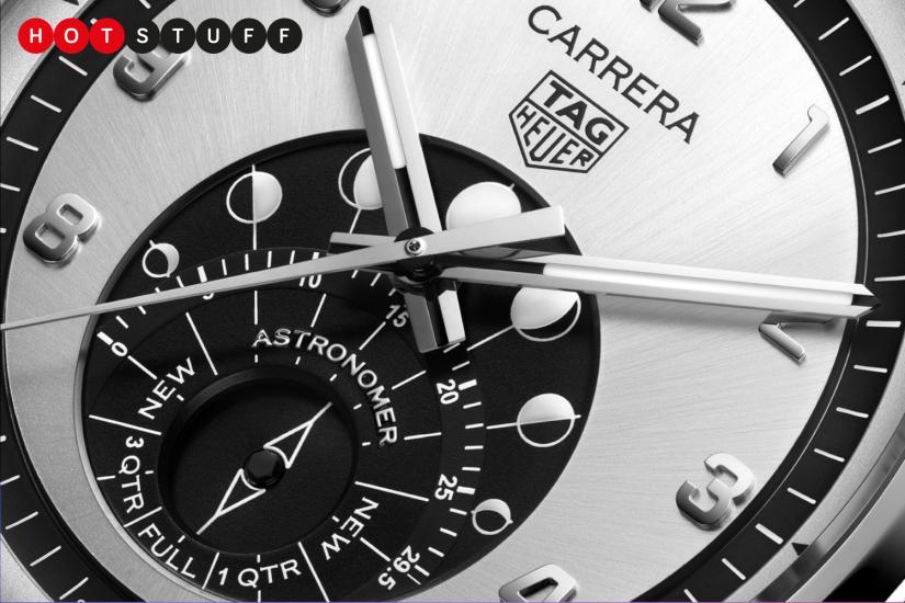I adore TAG Heuer’s new take on a moonphase watch