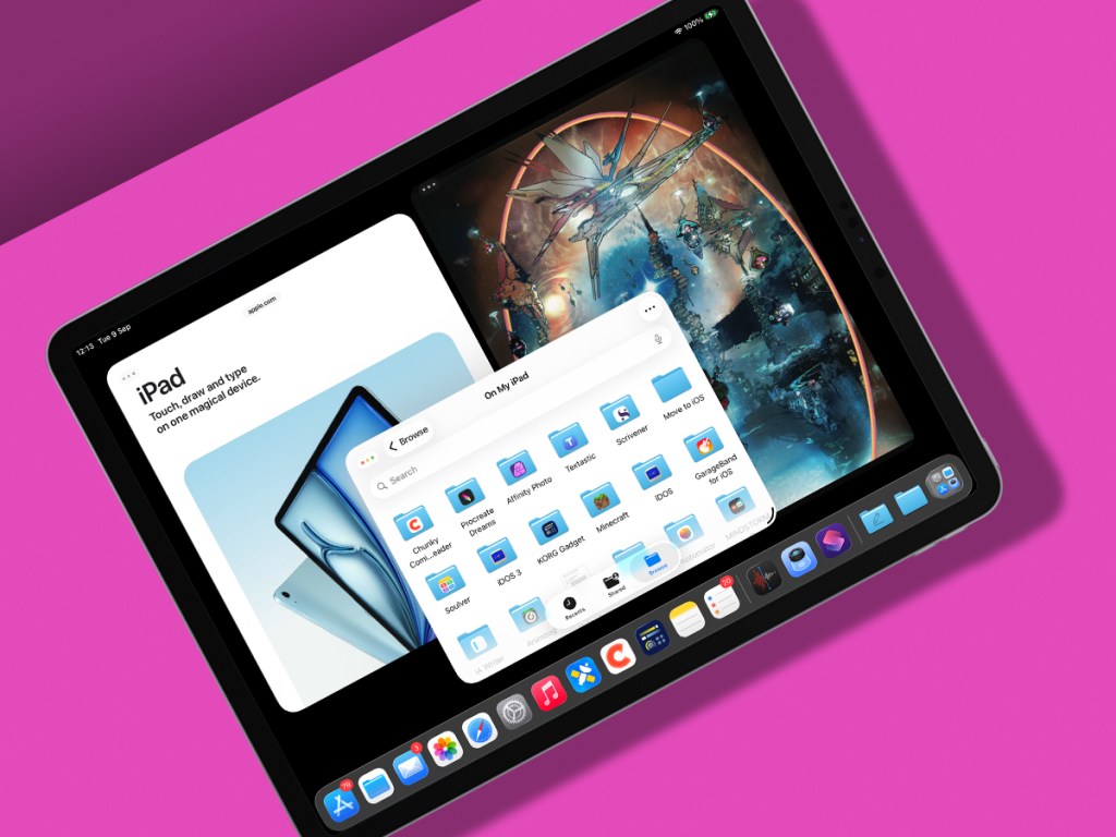 iPad windows