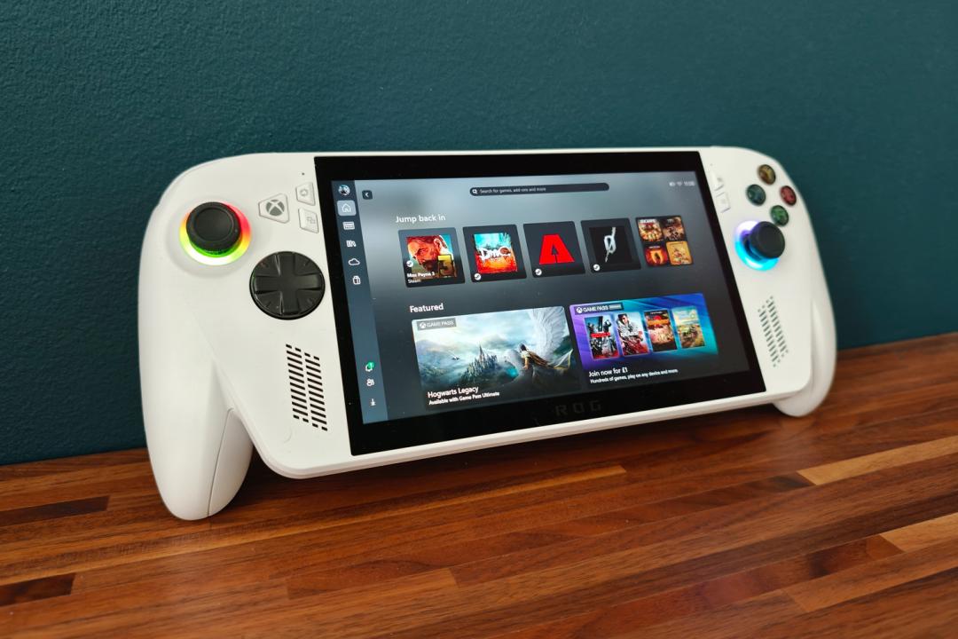 Asus Xbox ROG Ally review home