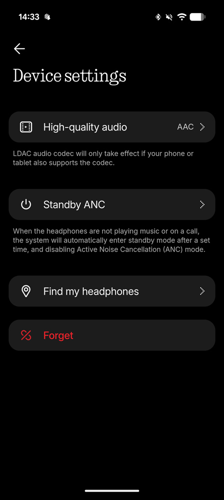 CMF Headphone Pro review app settings