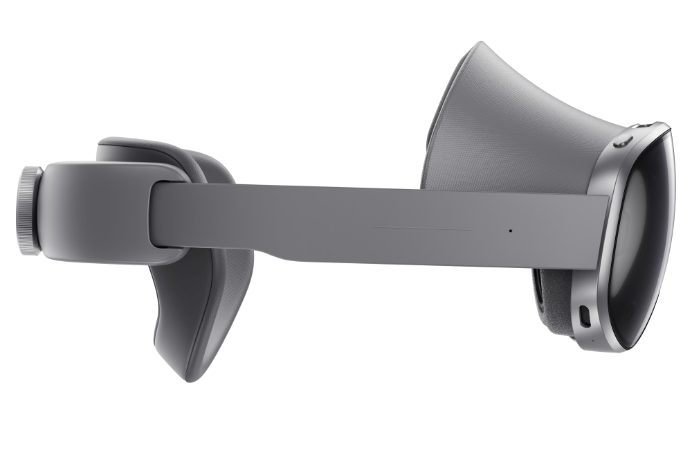 Samsung Galaxy XR headset side-on