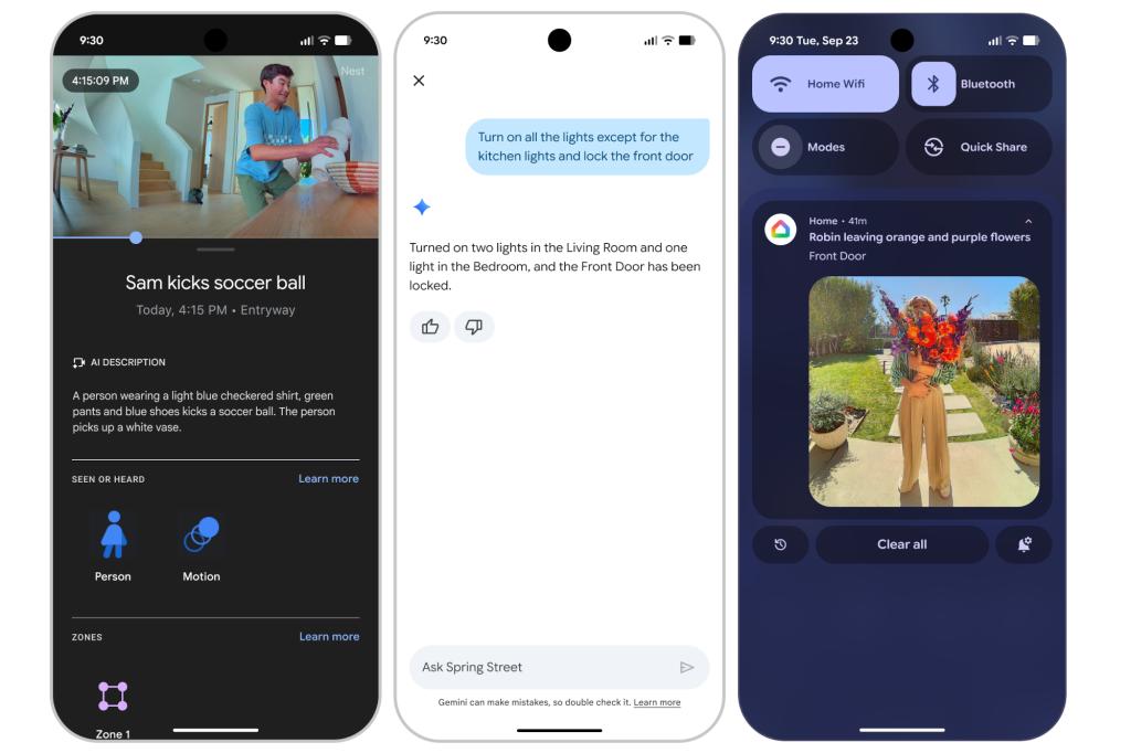 New Gemini for Home app