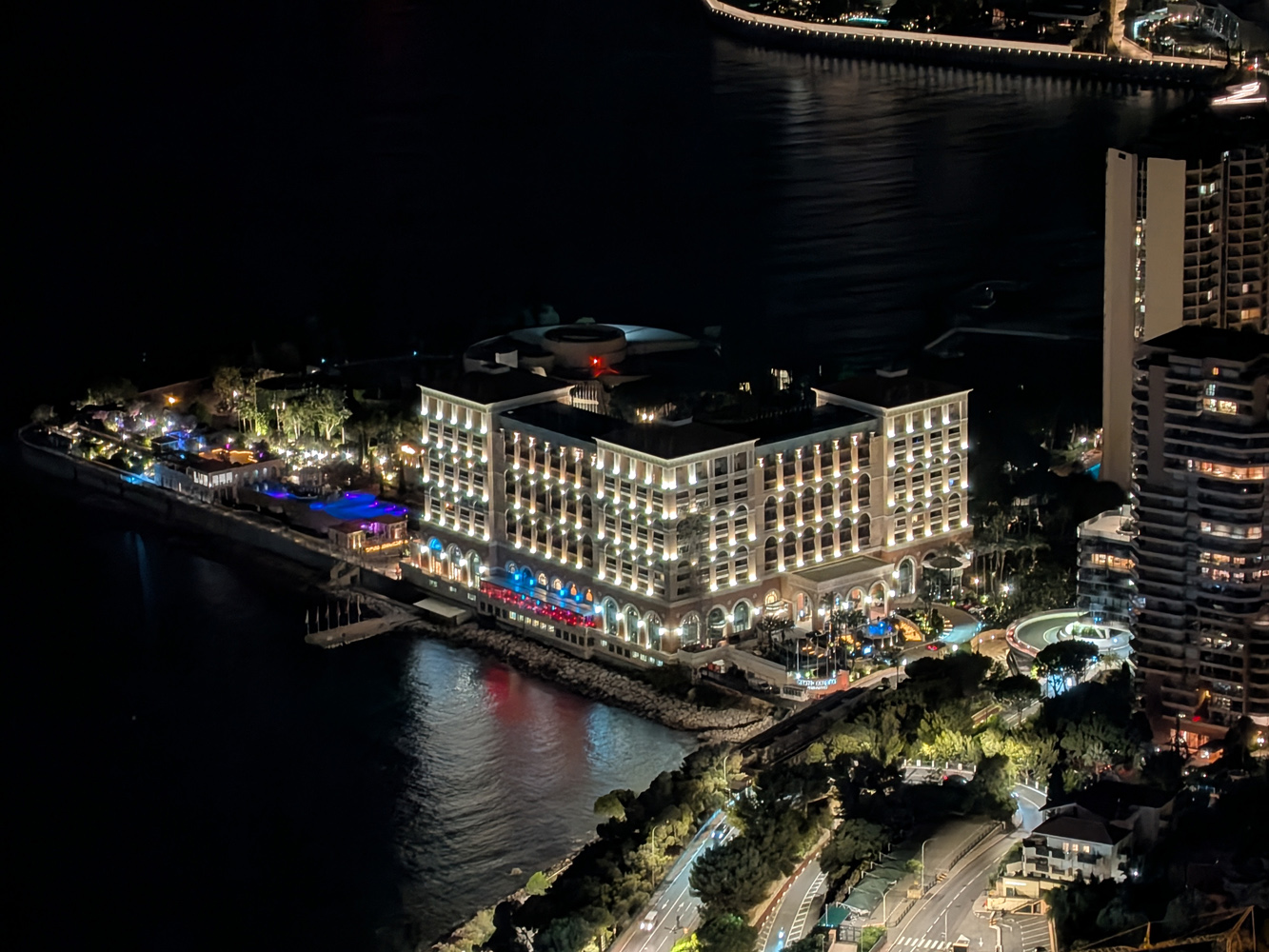 Google Pixel 10 Pro Fold camera samples Low Light Monaco 5x