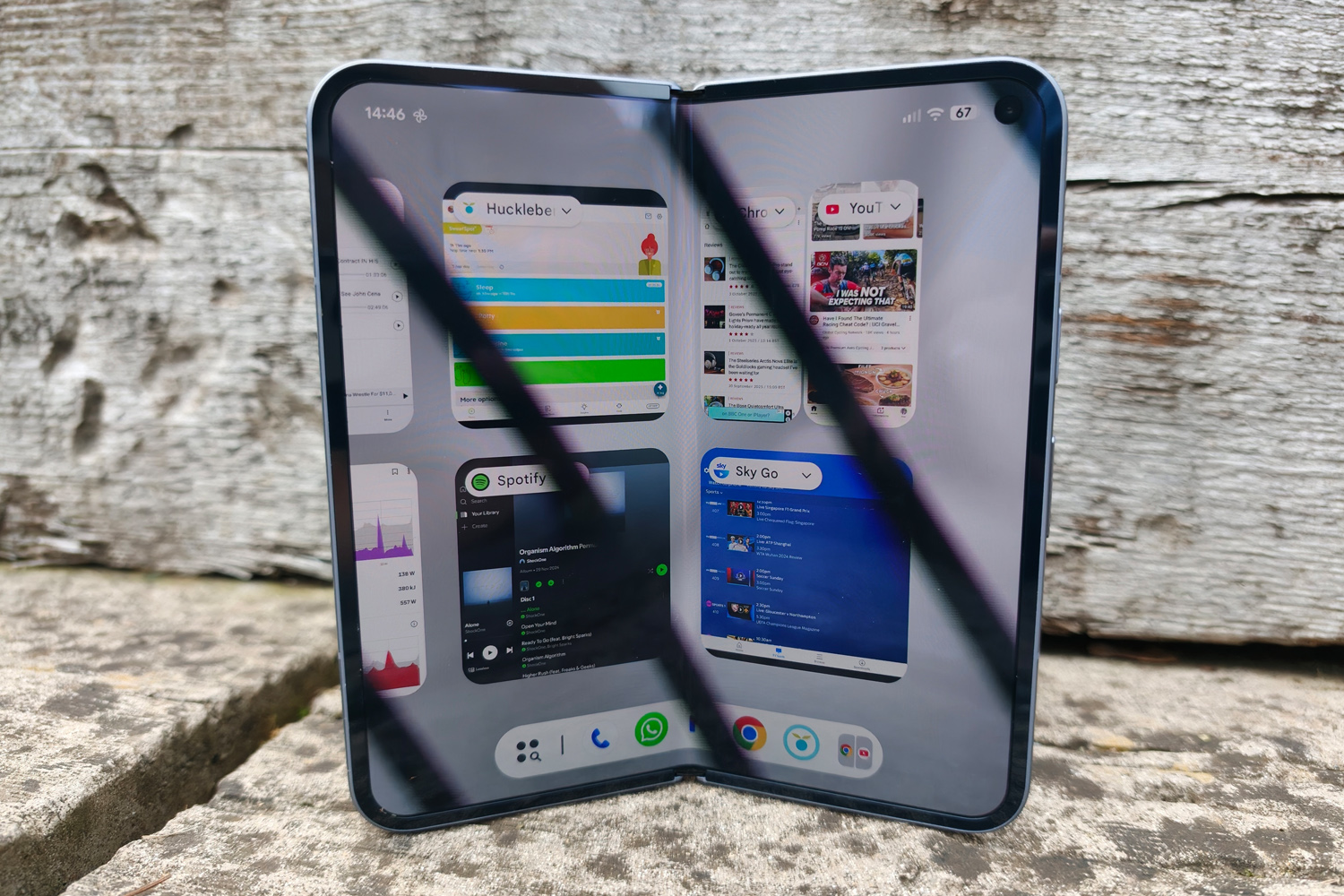 Google Pixel 10 Pro Fold review recent apps