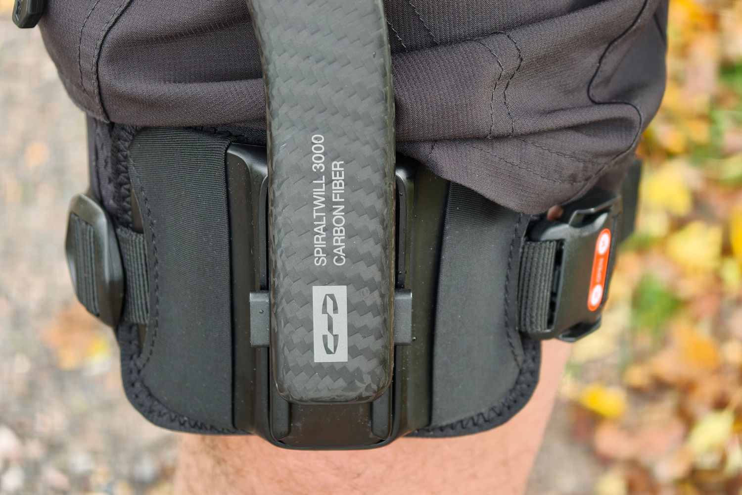 Hypershell X Ultra review leg strap