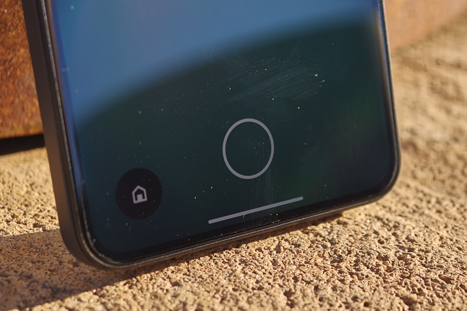 Nothing Phone 3a Lite review fingerprint sensor