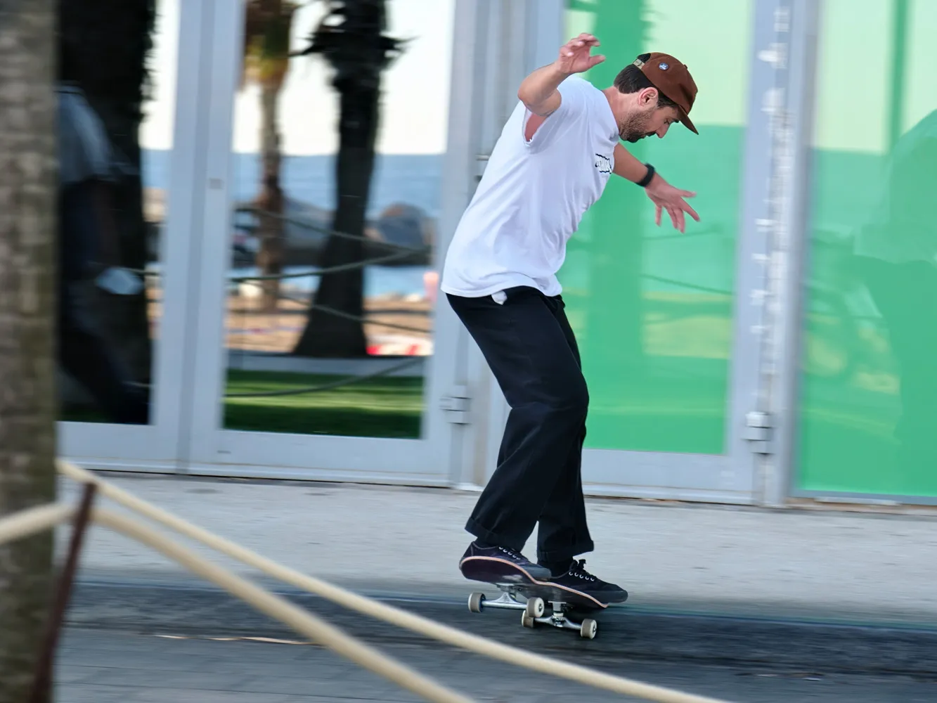 Oppo Find X9 Pro camera samples - skateboarder