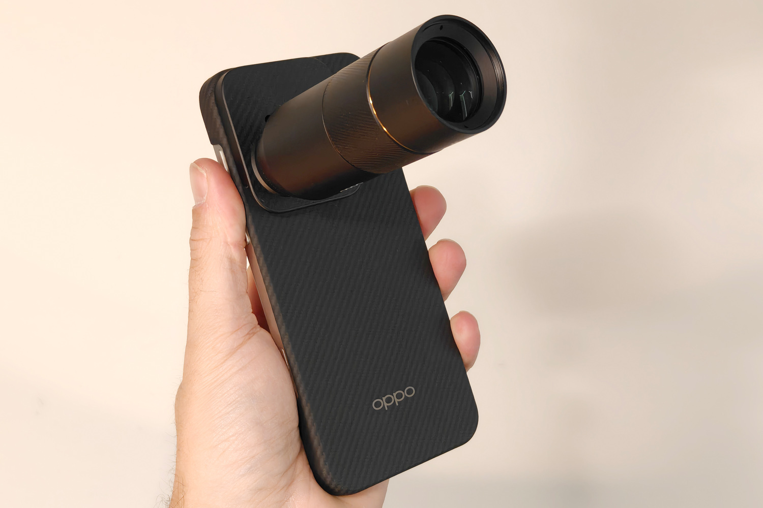 Oppo Find X9 Pro review Hasselblad lens in hand