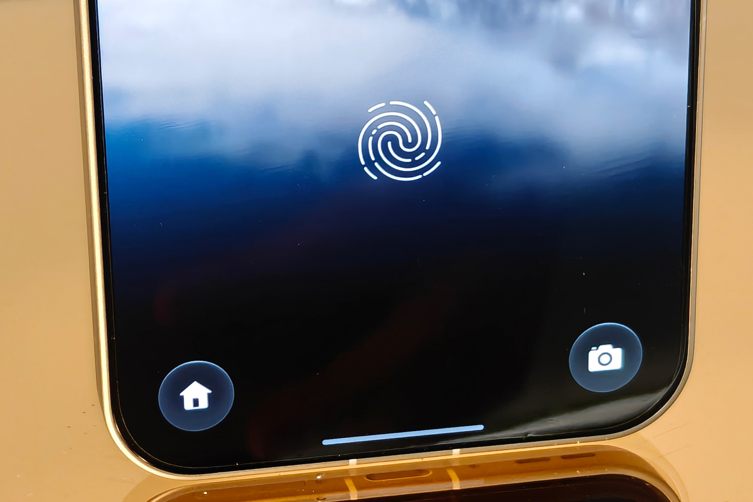 Oppo Find X9 Pro review fingerprint sensor