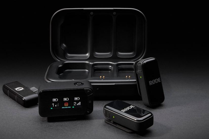 Rode Wireless Micro Camera Kit includes an OLED receiver and supports digital cameras
