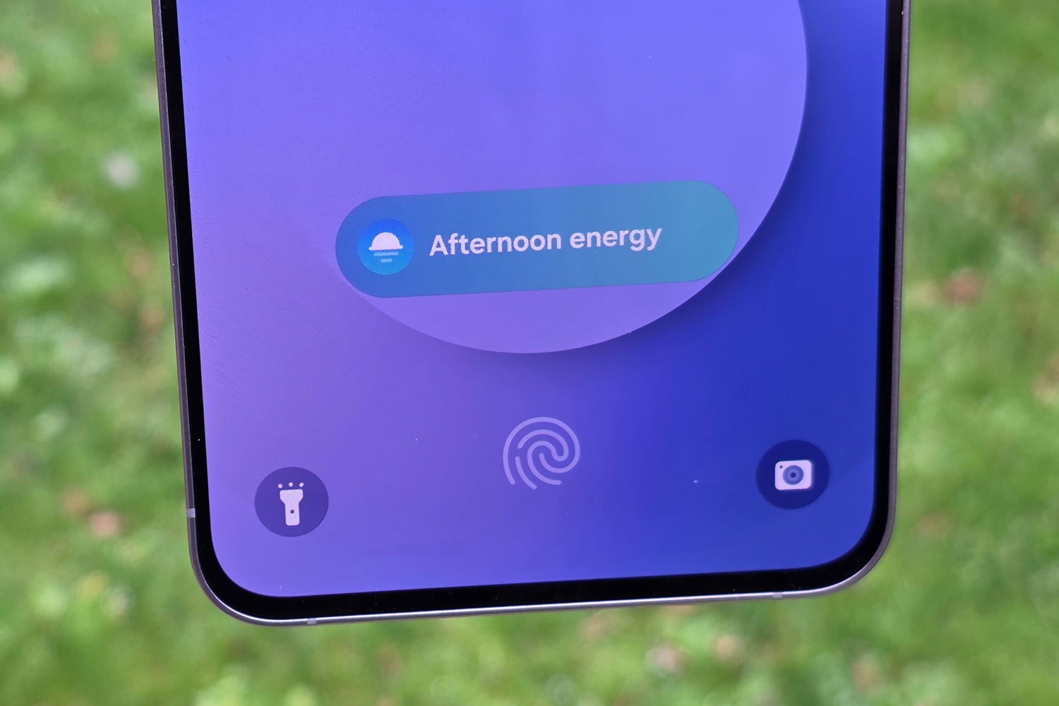 Samsung Galaxy S25 FE review fingerprint sensor