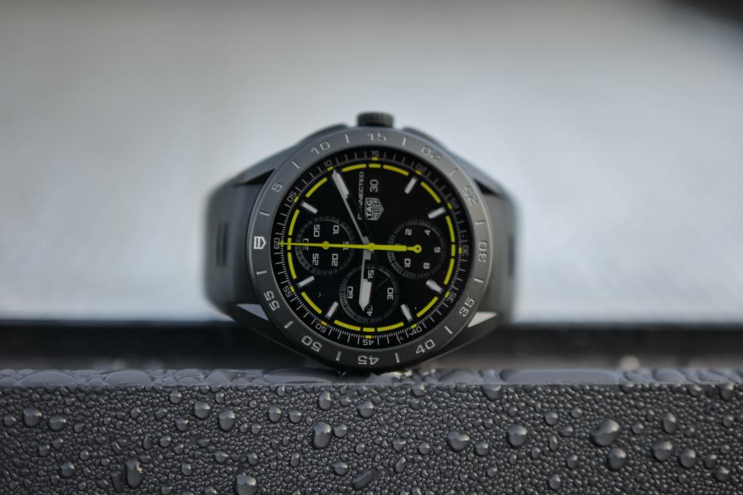 TAG Heuer Connected Calibre E5 on metal table