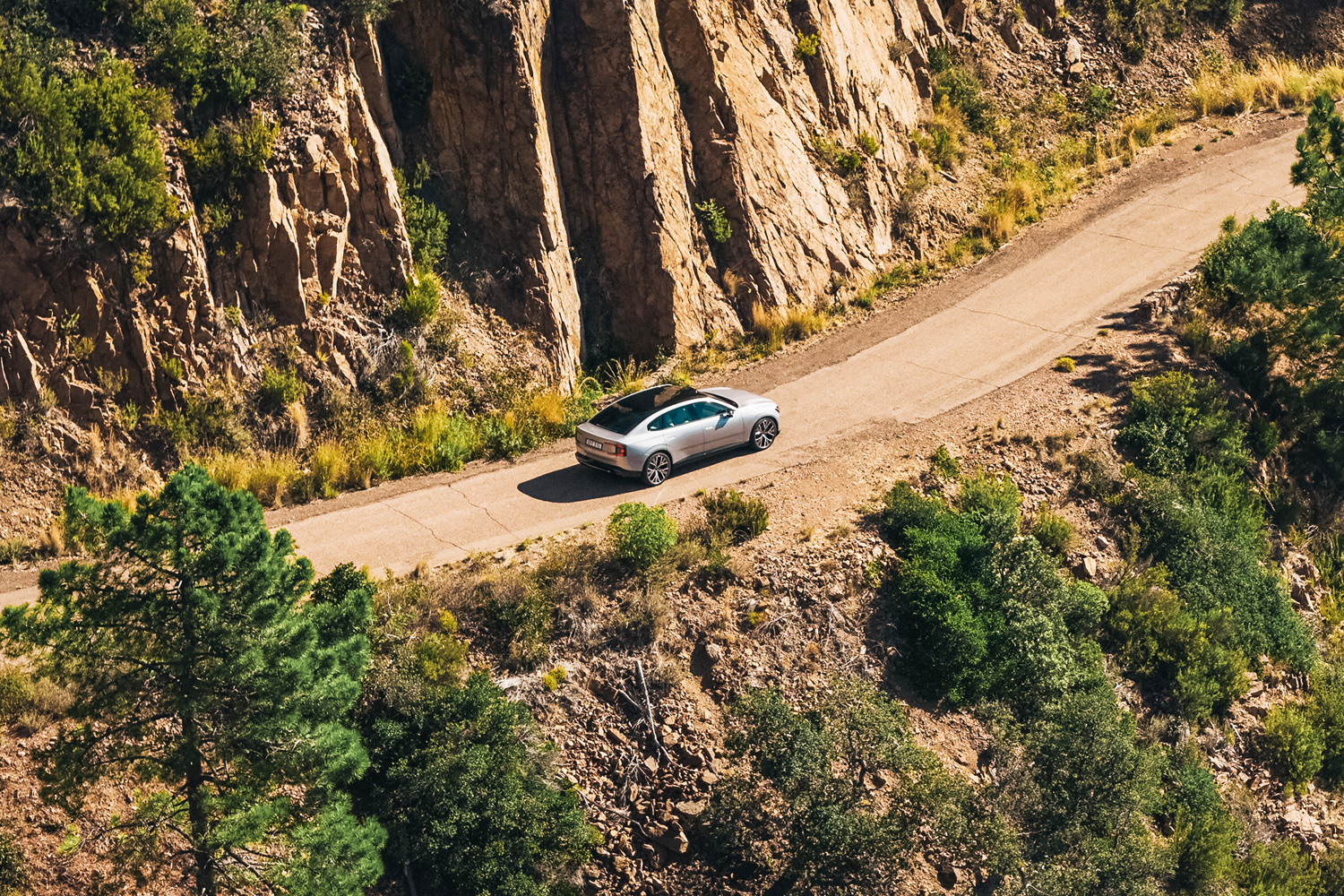 Volvo ES90 drive 2025 driving mountains
