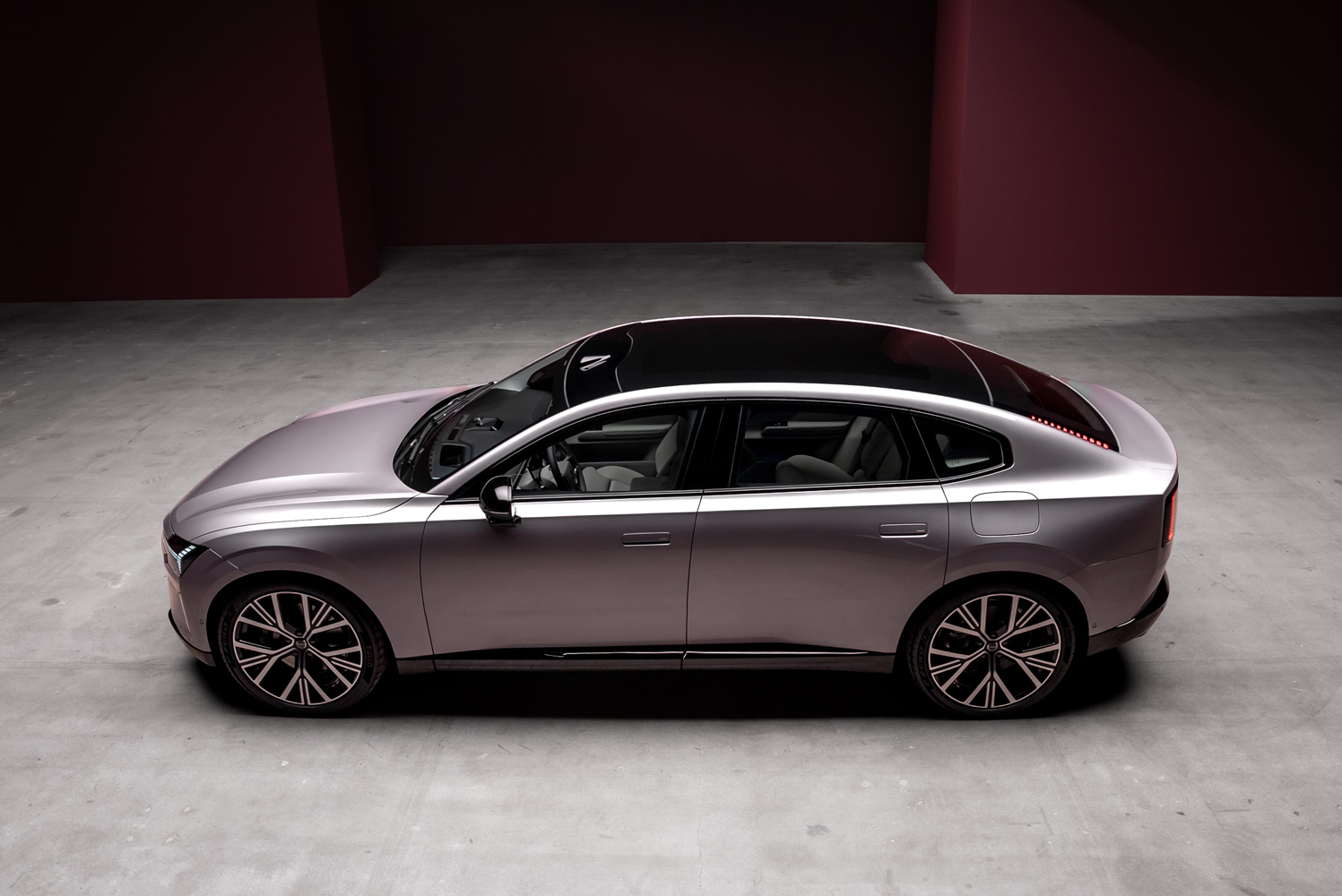 Volvo ES90 drive 2025 static side
