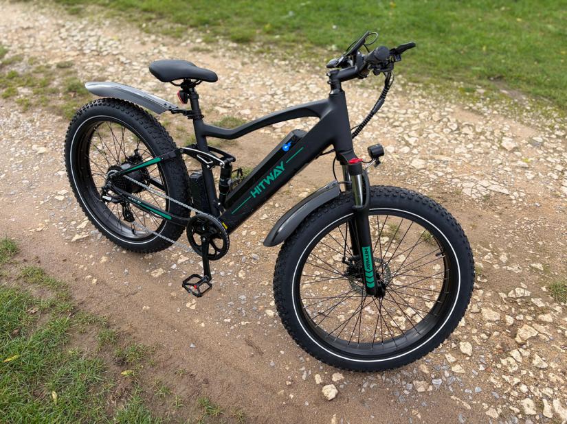 The Hitway BK9S is a stunning electric mountain bike with some cool tricks