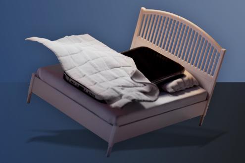 Ikea’s tiny bed for your smartphone isn’t as stupid as it sounds